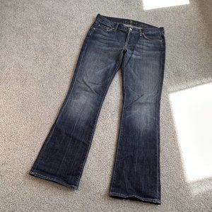 7 for All Mankind Flip Flop Flared Leg Jeans US28      - 1B839